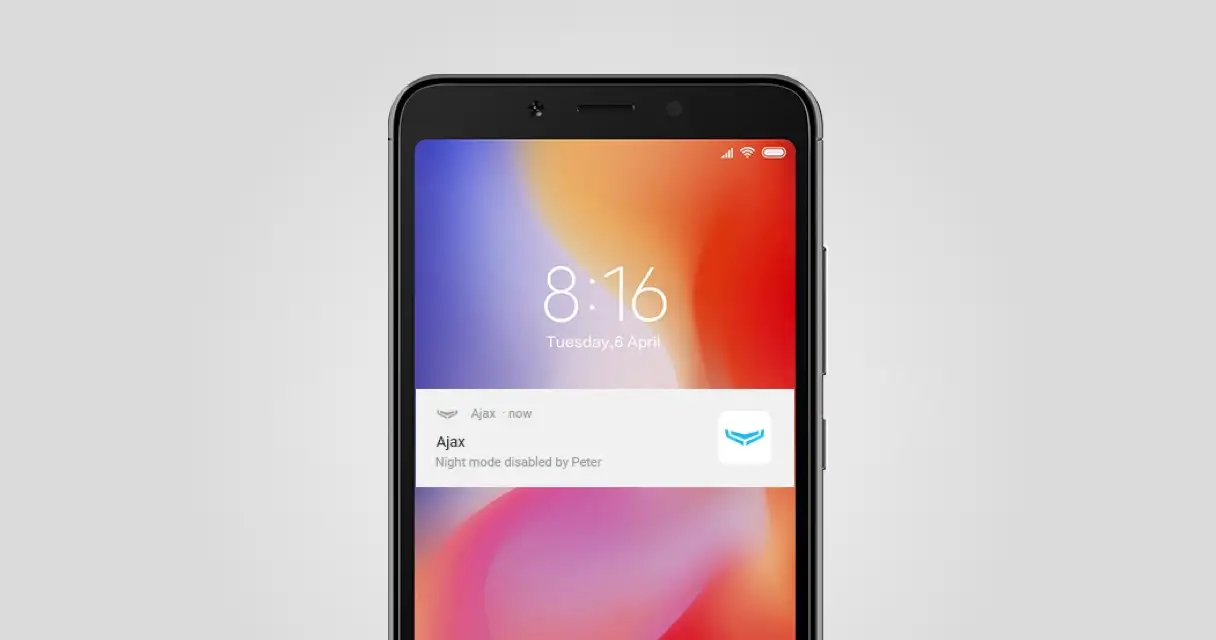 Configuració Notificacions Android Alarma Ajax | Serveis Telemàtics Palamós